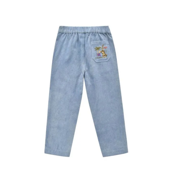 Abel Pants - Light Blue