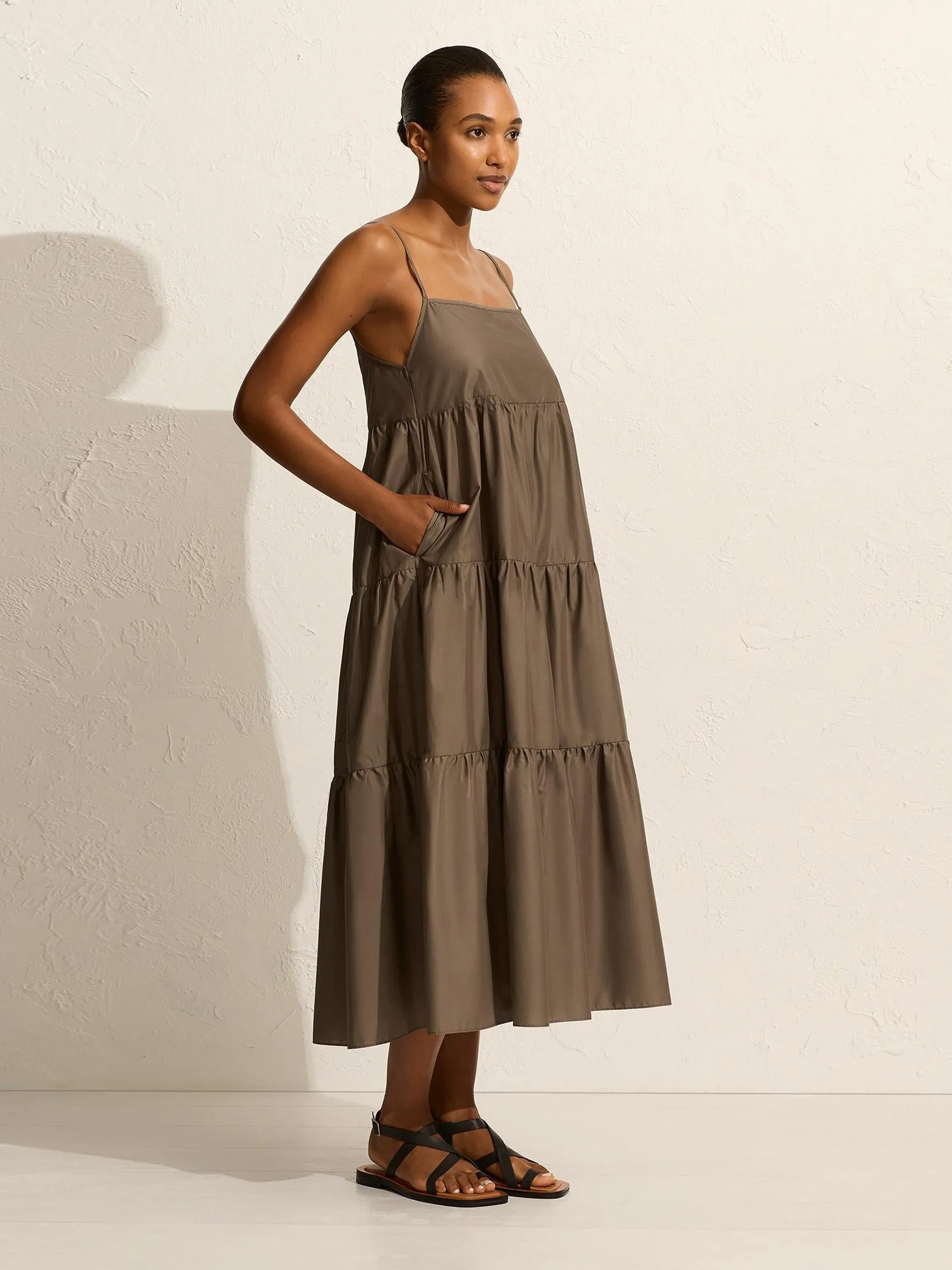 Birch tiered sundress