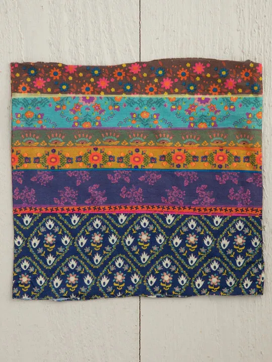 Boho Half Bandeau - Navy Floral
