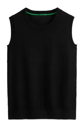 Catriona Crew Neck Cotton Tank