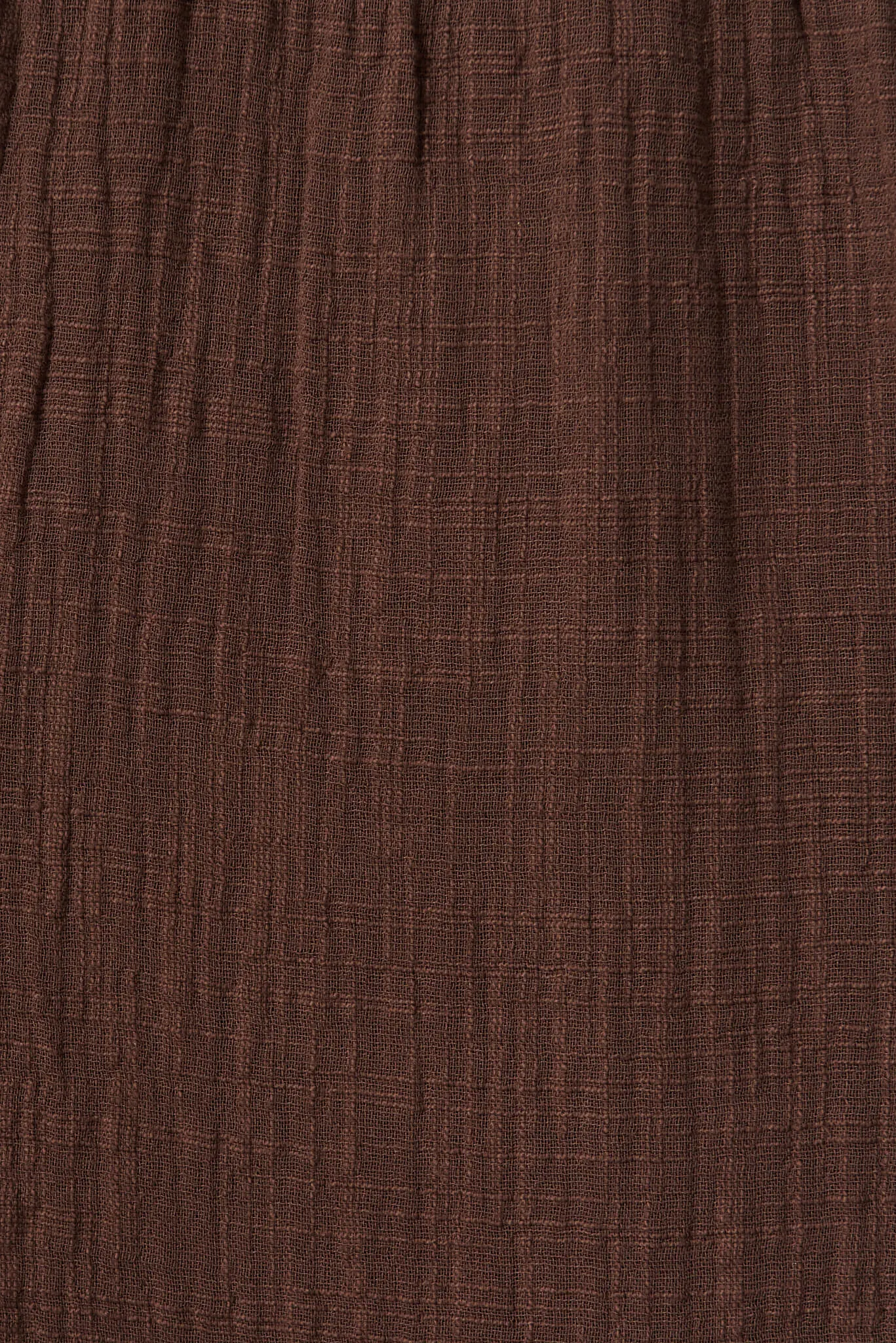 Delaney Midi Sundress In Chocolate Cotton
