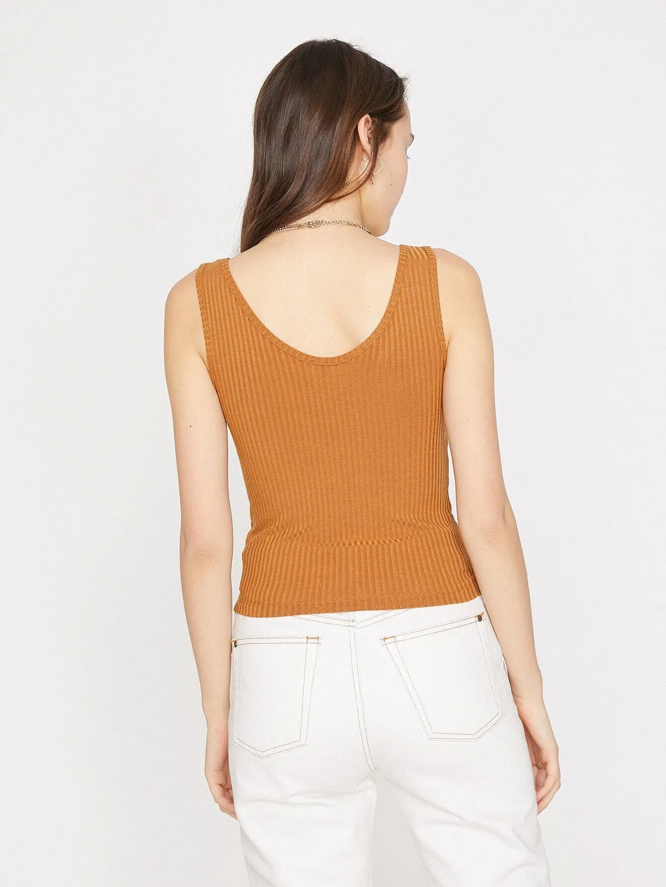 Drow String Tank Top