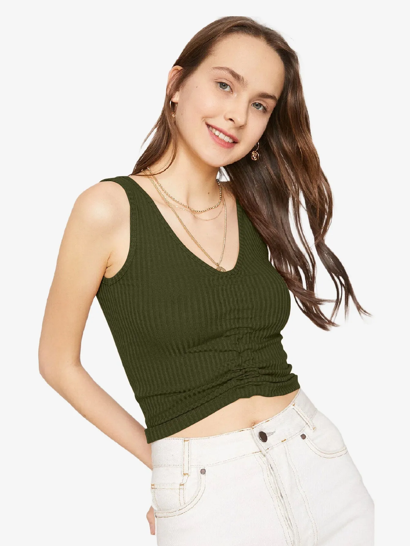Drow String Tank Top