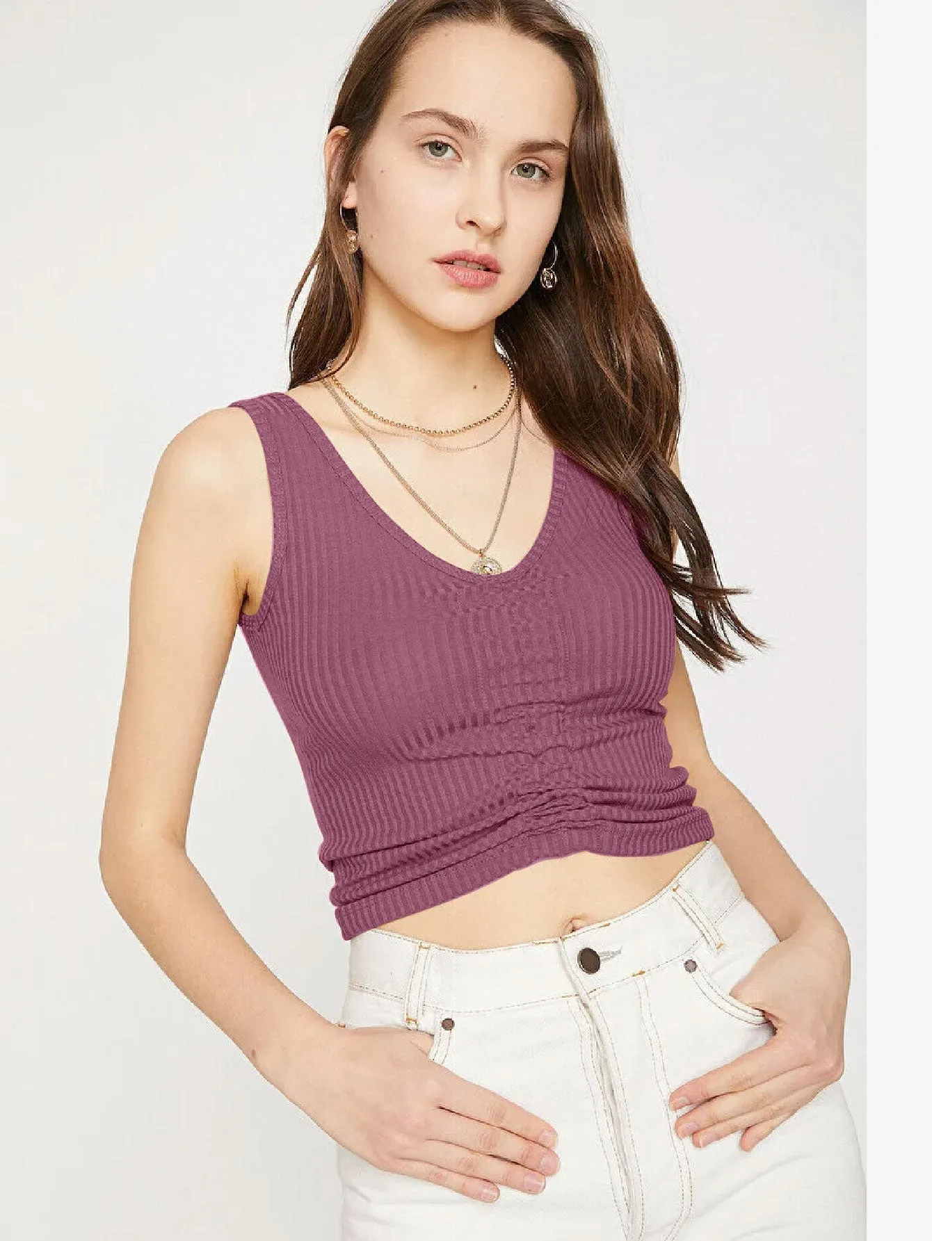 Drow String Tank Top