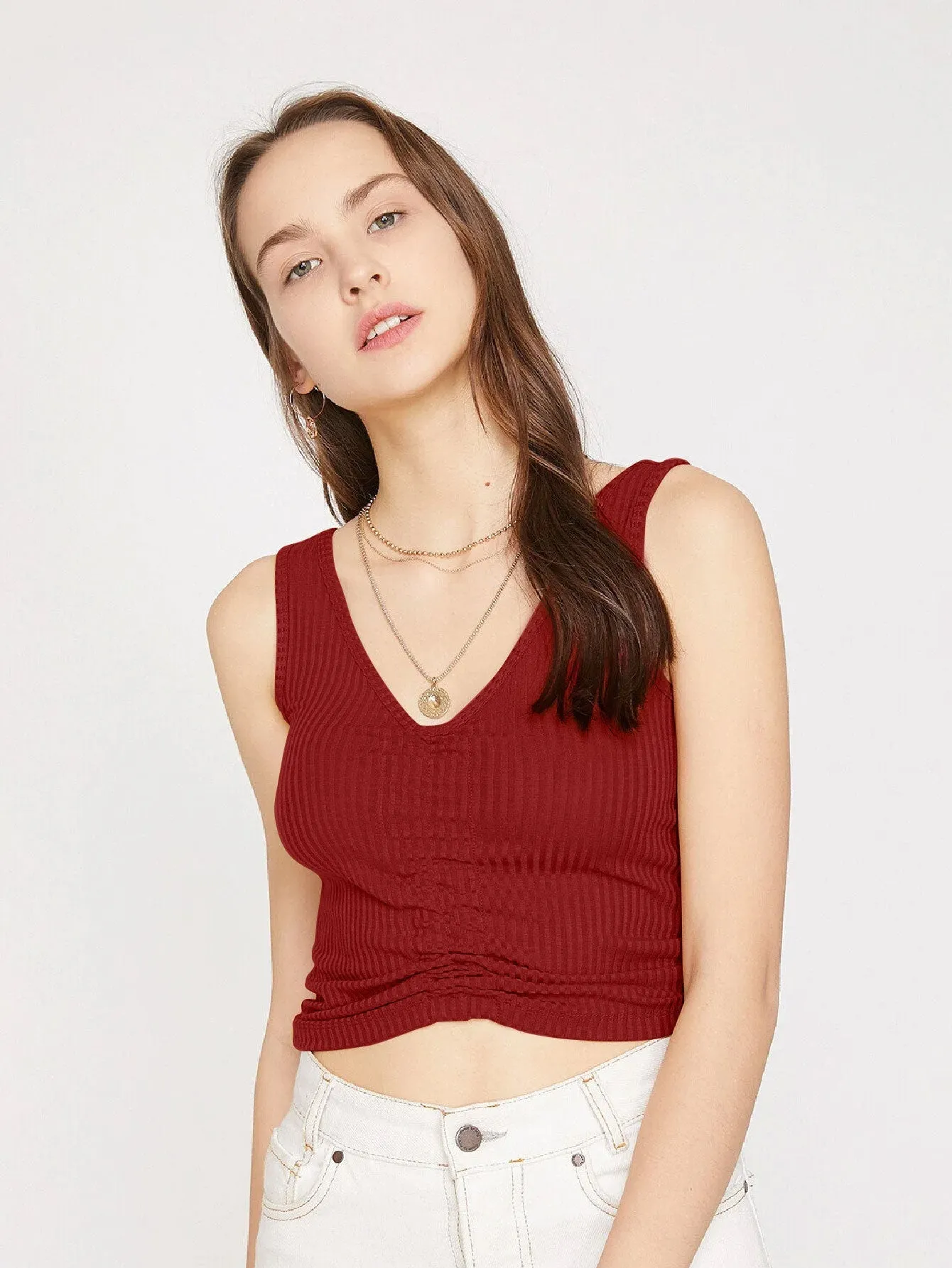 Drow String Tank Top