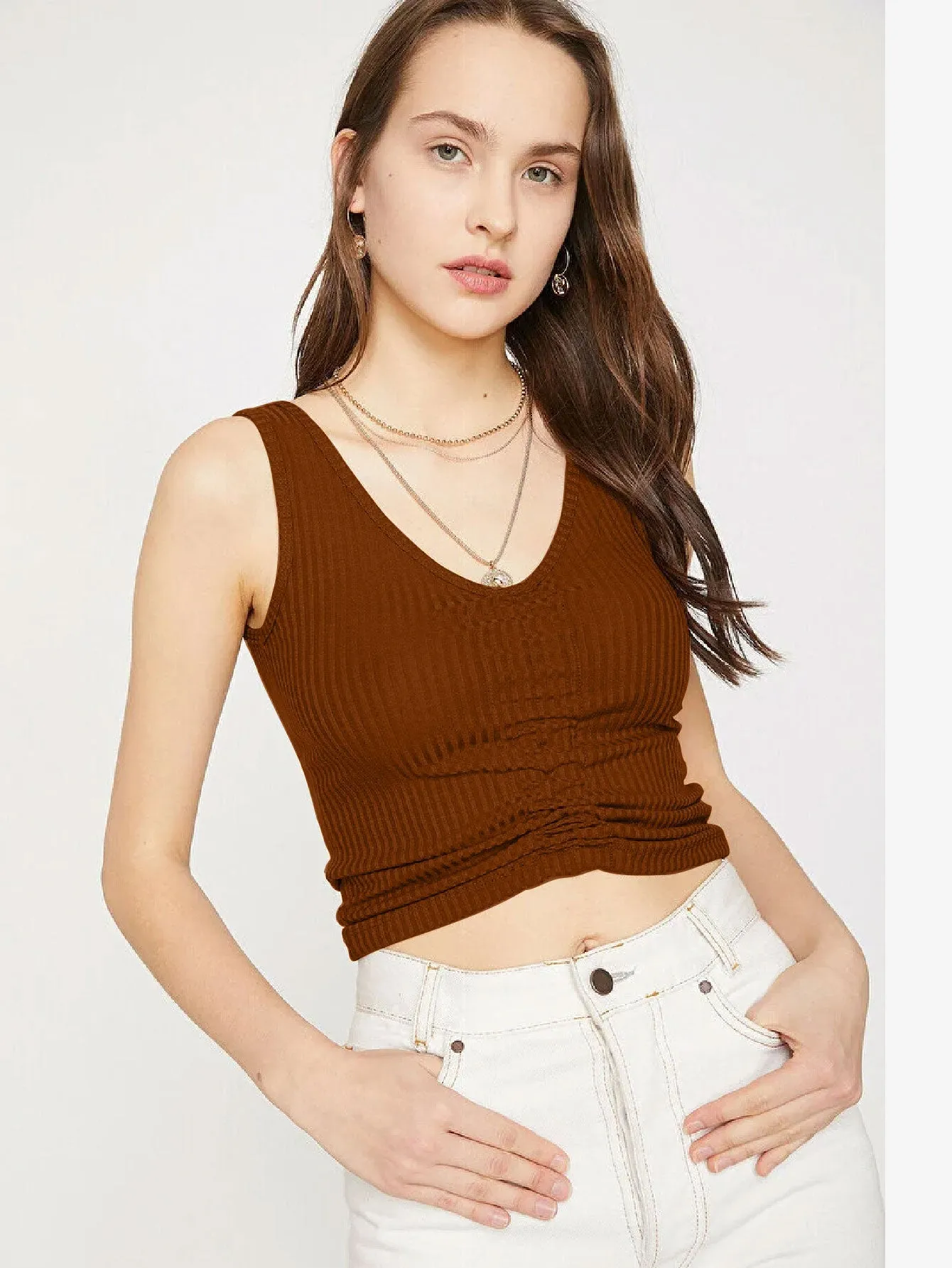 Drow String Tank Top