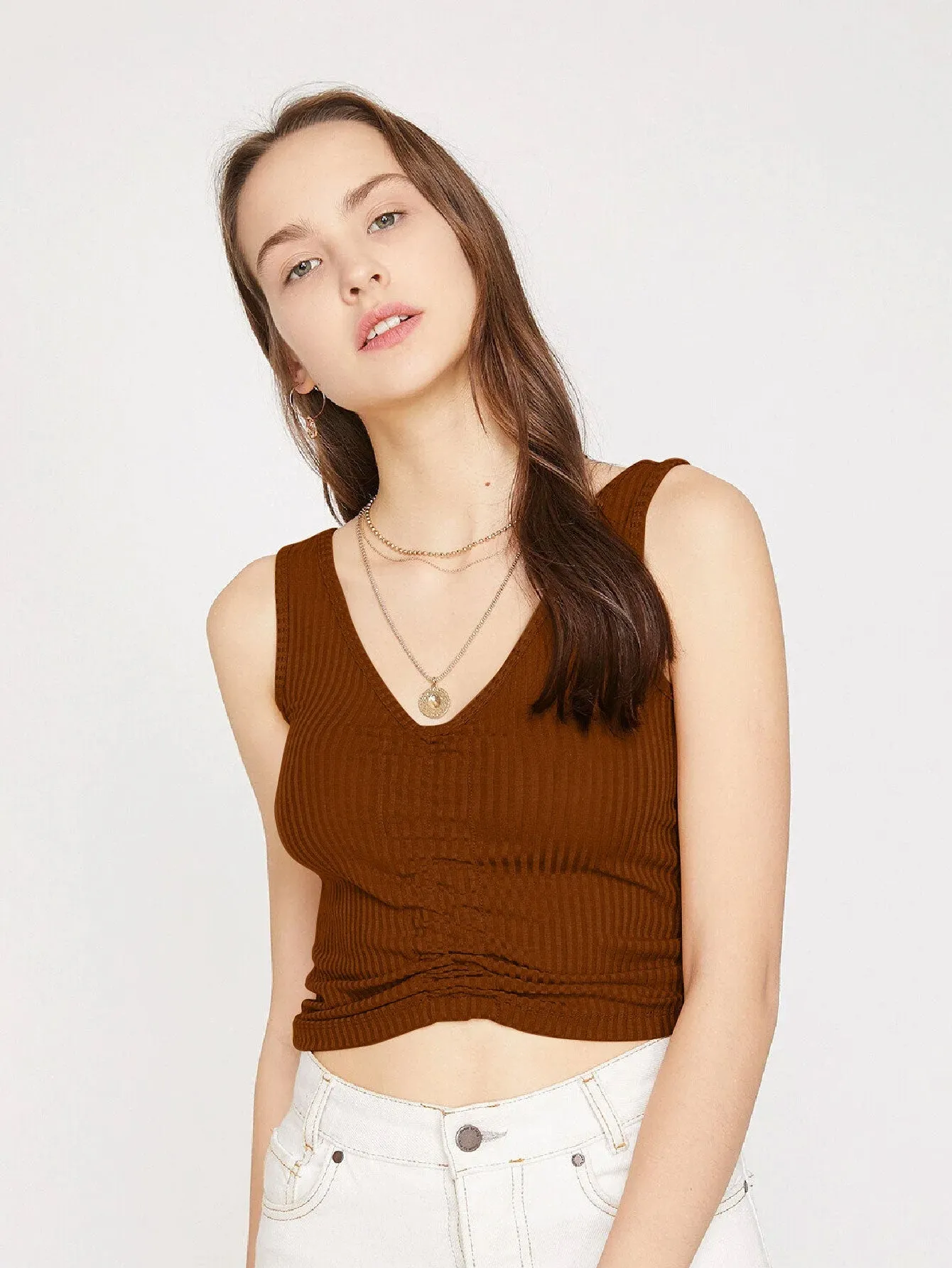Drow String Tank Top