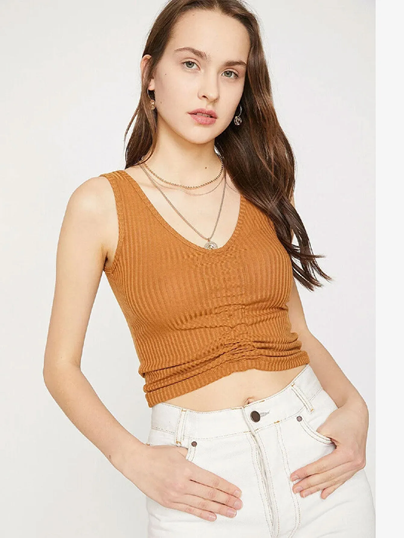 Drow String Tank Top