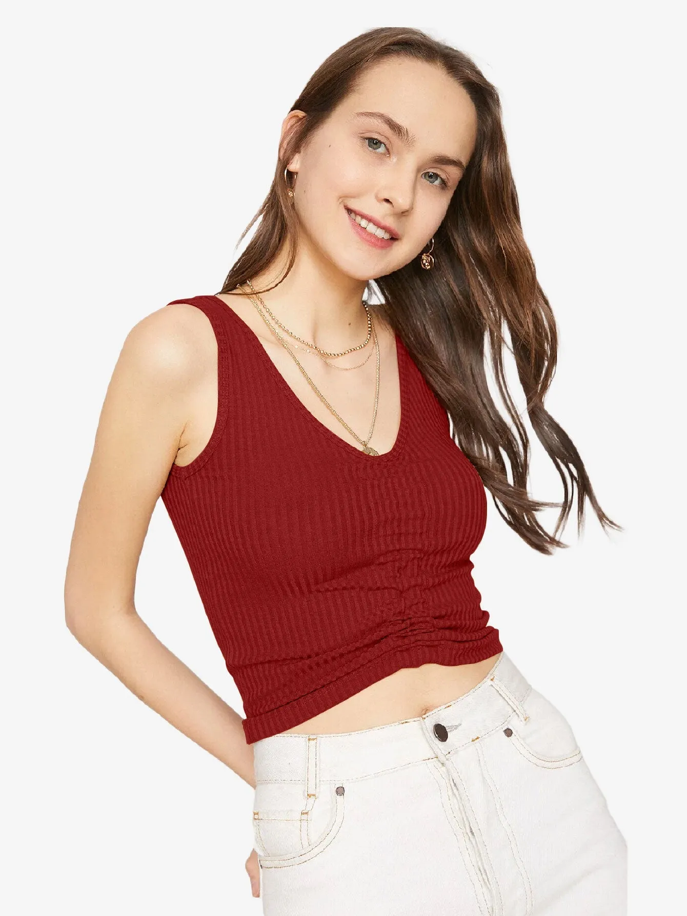 Drow String Tank Top