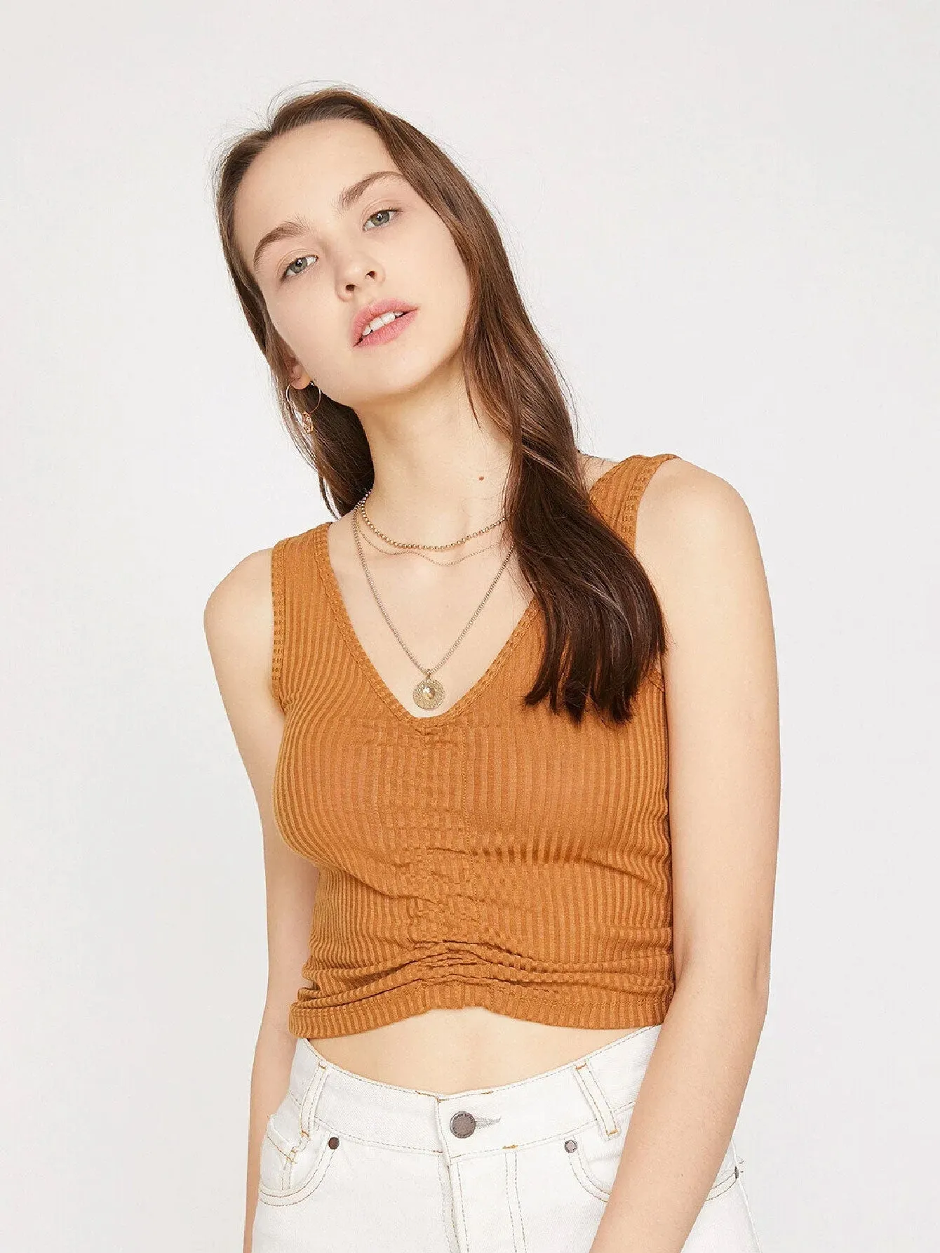 Drow String Tank Top
