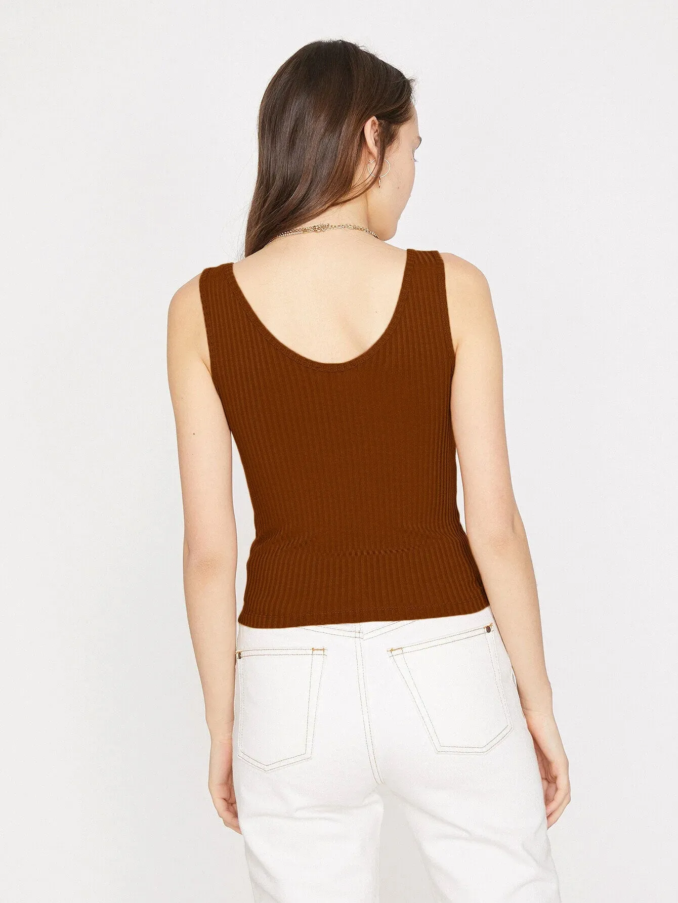 Drow String Tank Top