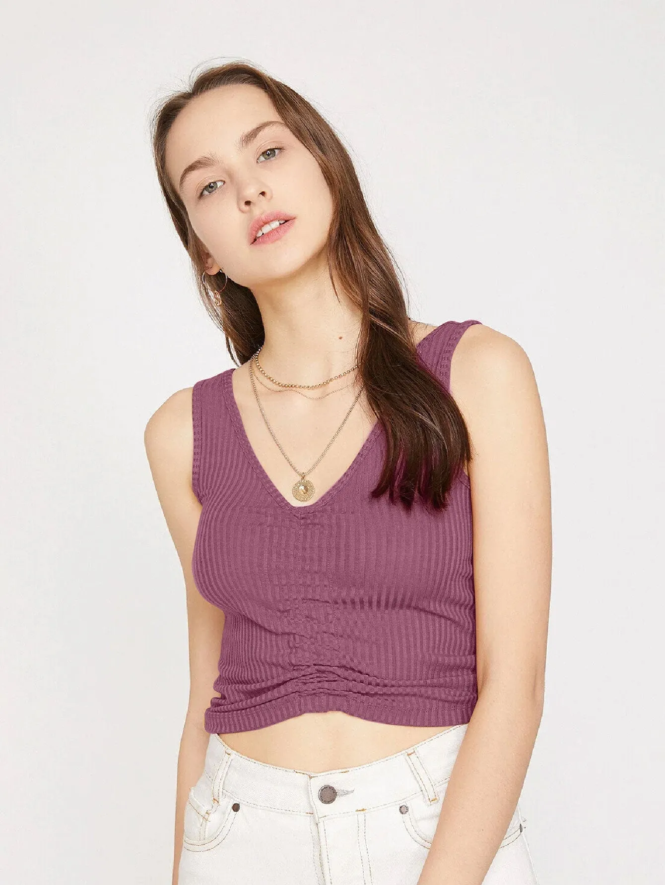 Drow String Tank Top