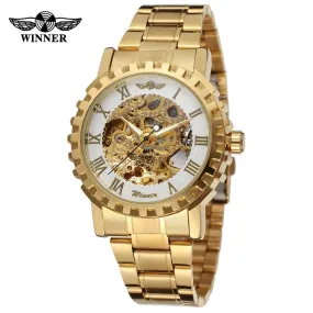 FORSINING Men's New Trendy Skeleton Automatic Movement
