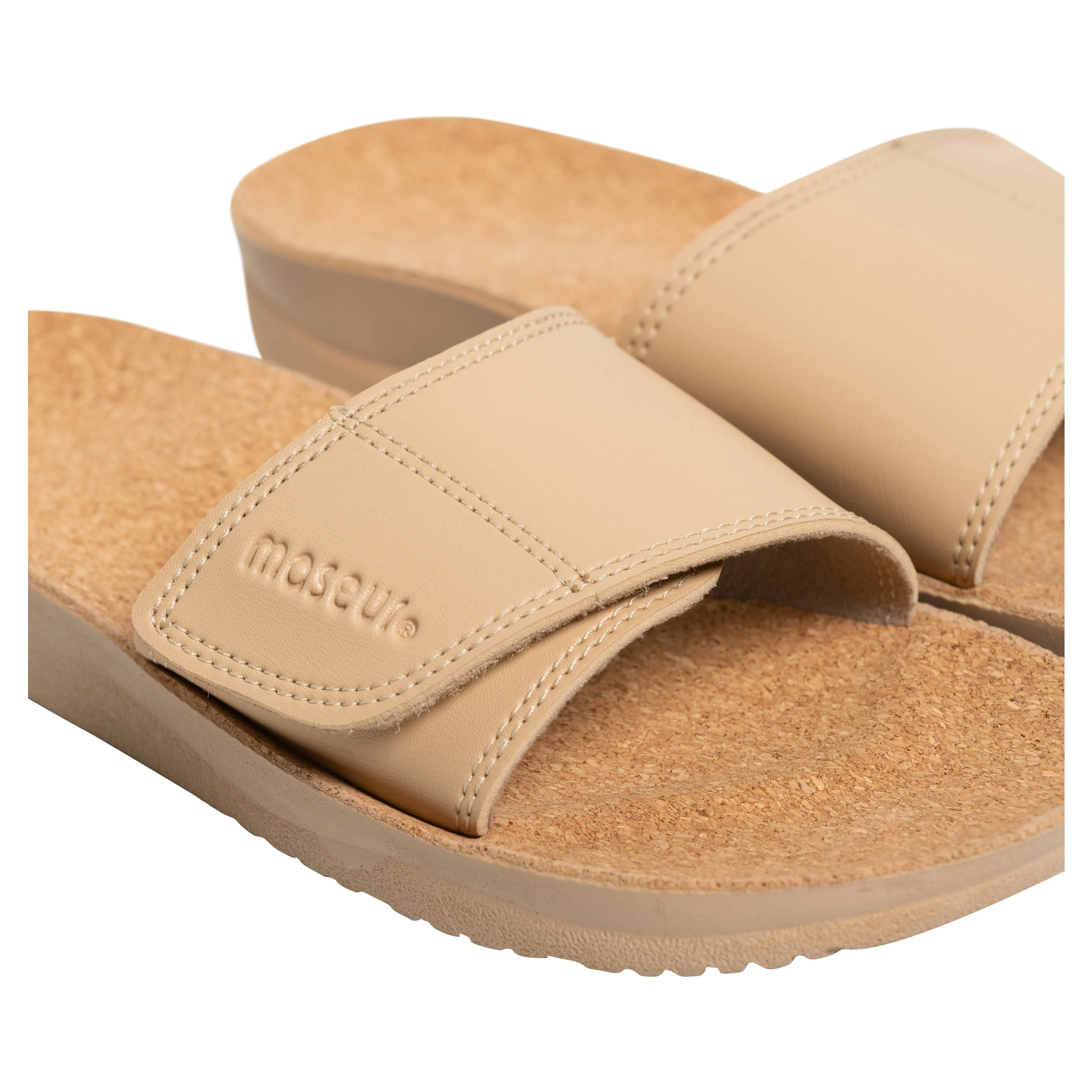 Gentle Massage Sandal Beige