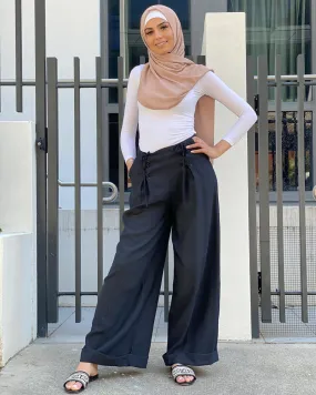 Linen Laced Pants