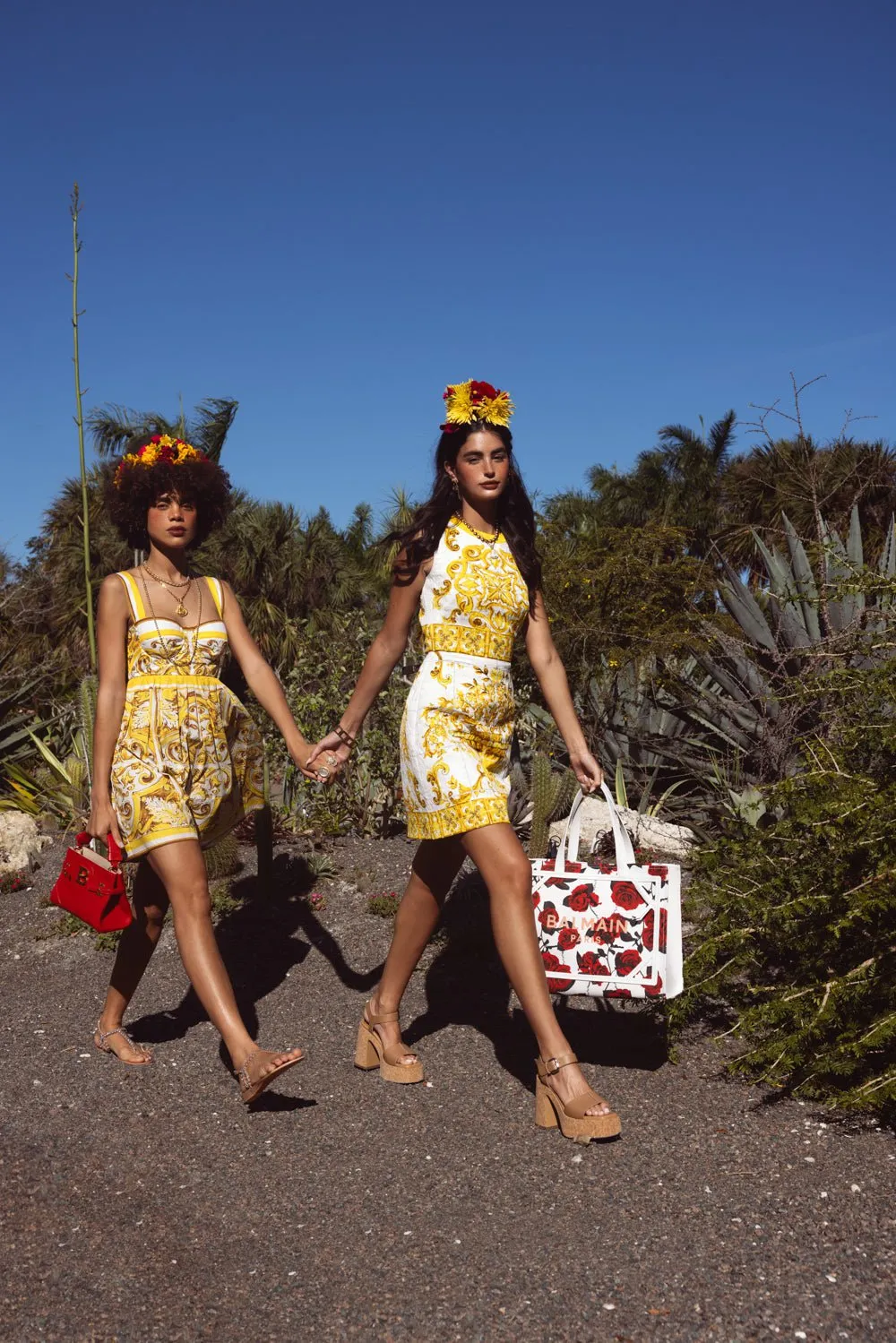 Maiolica Printed Mini Sundress