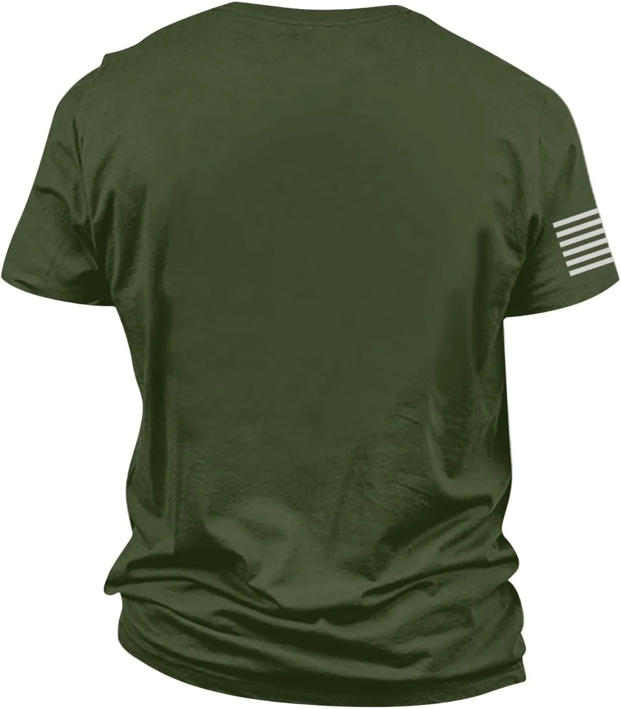 Men's American Flag Shirt Sleeve 1776 USA Graphic Dry Fit Cotton Comfortable T-Shirts 4th of July Shirt