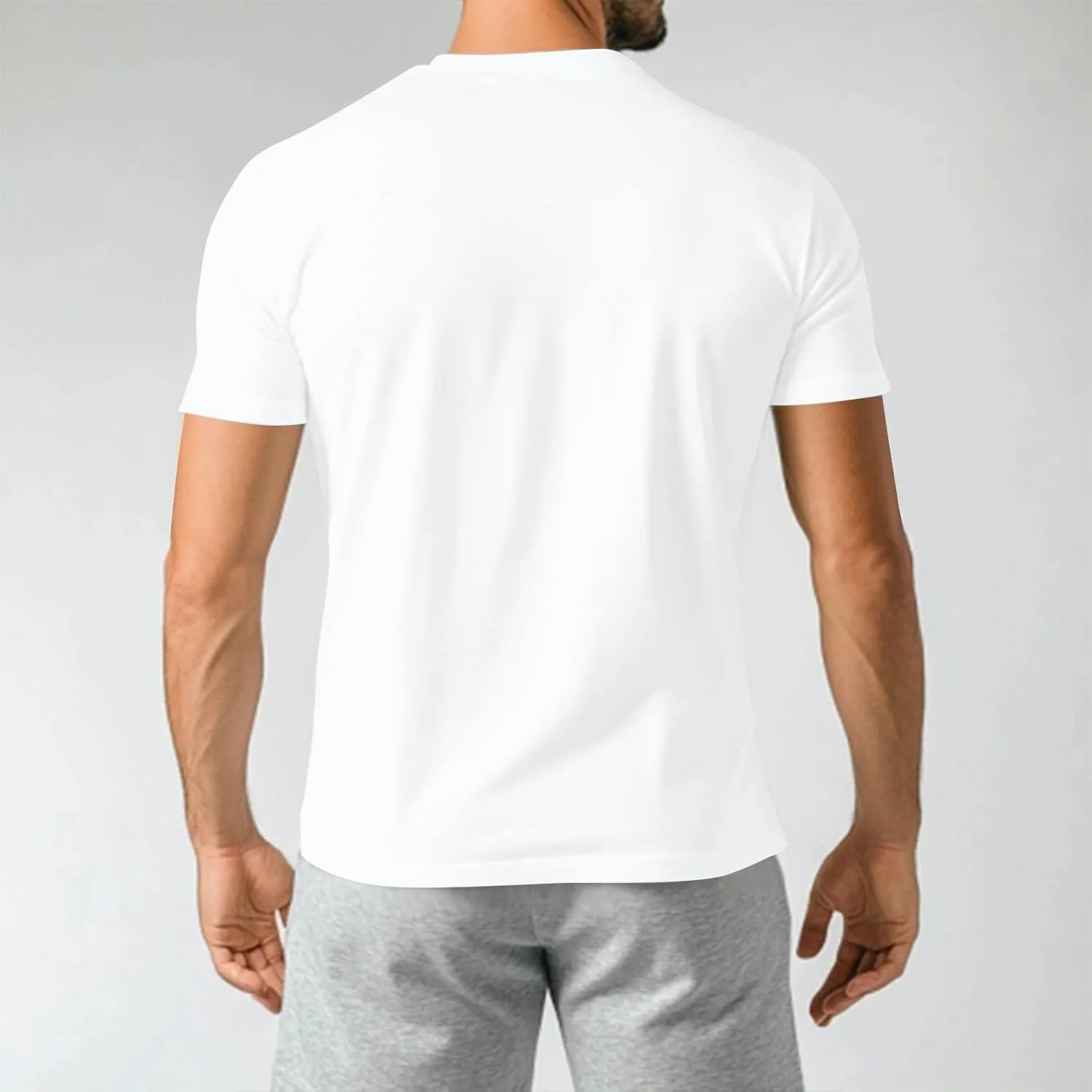 Men's American Flag Shirt Sleeve 1776 USA Graphic Dry Fit Cotton Comfortable T-Shirts July 4th Shirt