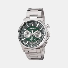 Men's Green Stainless Steel Chronograph Watch SSB405P1.