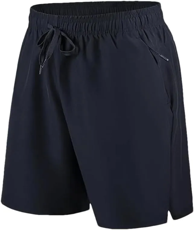 Men's Solid Color Shorts Quick Dry Running Fitness Sports Casual Comfortable Fifth Pants