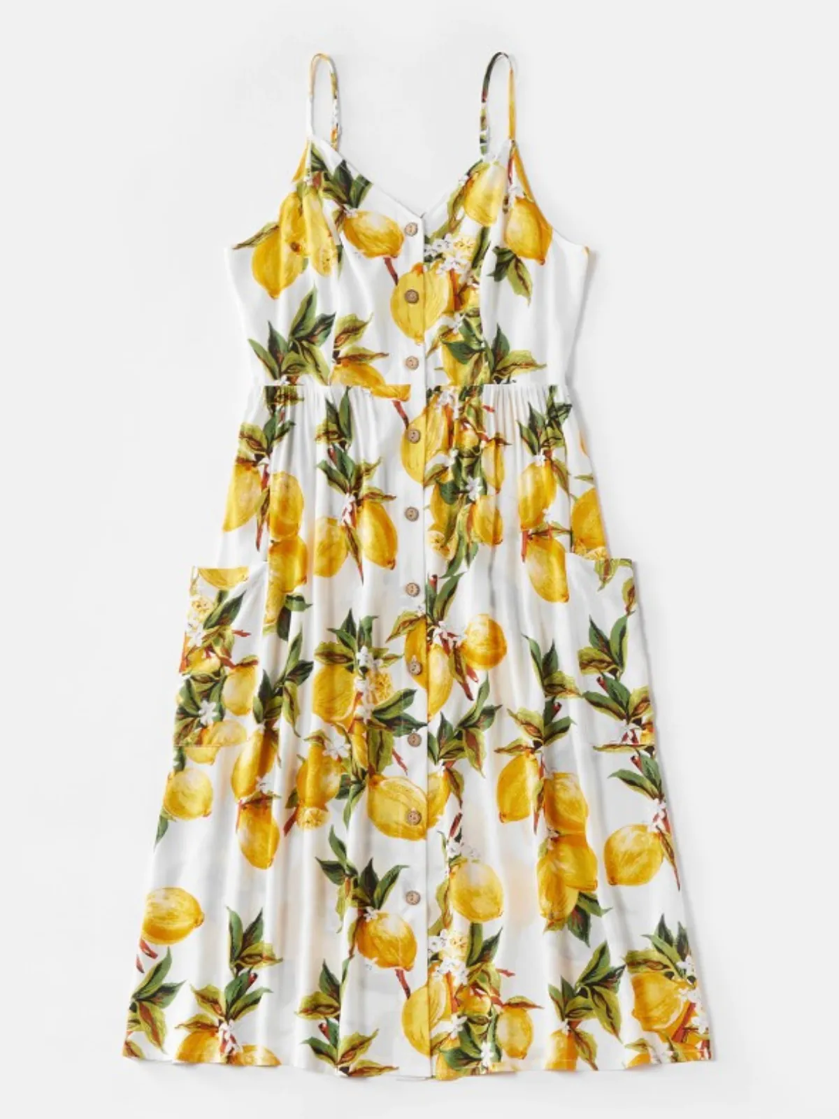 Mommy And Me Mellow Yellow Lemon Dress