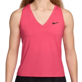 Nike Court Victory Women Tennis Tank - Aster Pink/Black