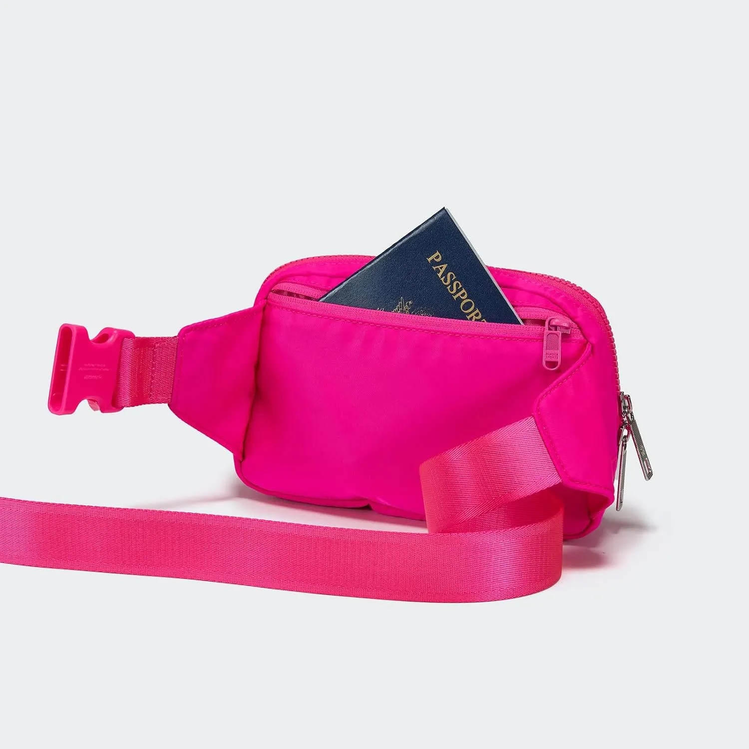 Pander Belt Bag Large 2L, Waterproof Everywhere Fanny Pack Purse for Women and Men with Adjustable Strap.