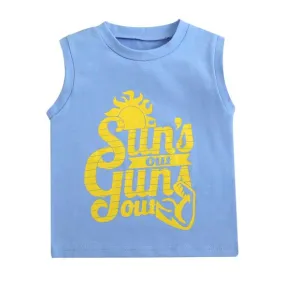Suns Out Guns Out Toddler Tank Top