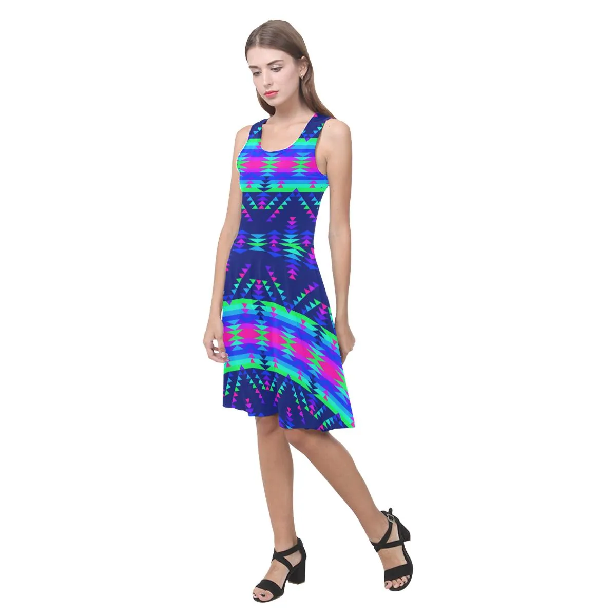 Visions of Peace Talks Atalanta Casual Sundress