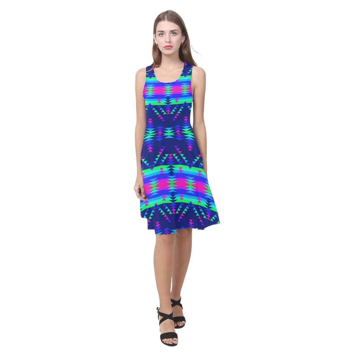 Visions of Peace Talks Atalanta Casual Sundress