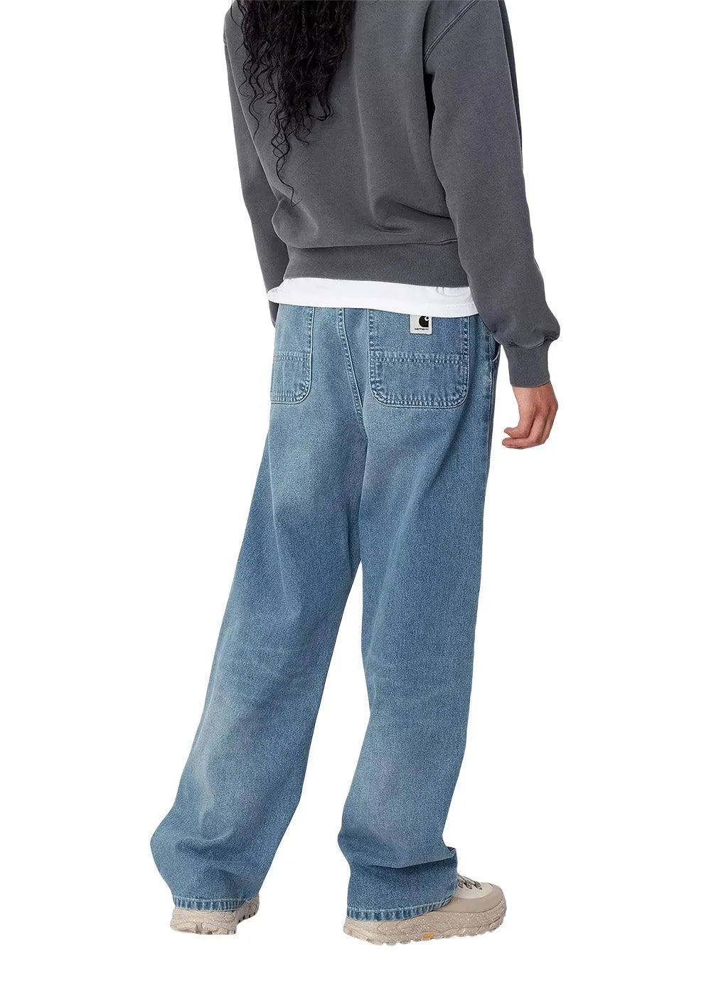 W Simple Pant - Blue Light True Washed