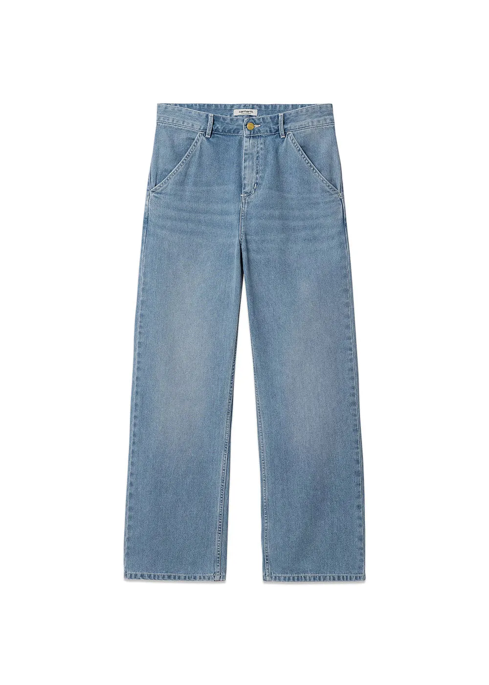 W Simple Pant - Blue Light True Washed