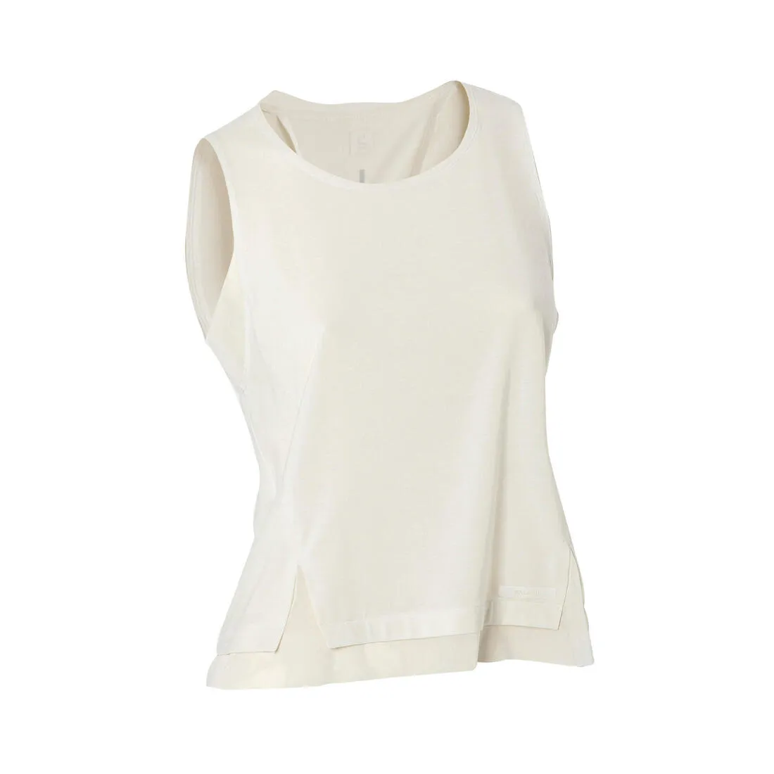 Women's breathable running tank top Feel - white